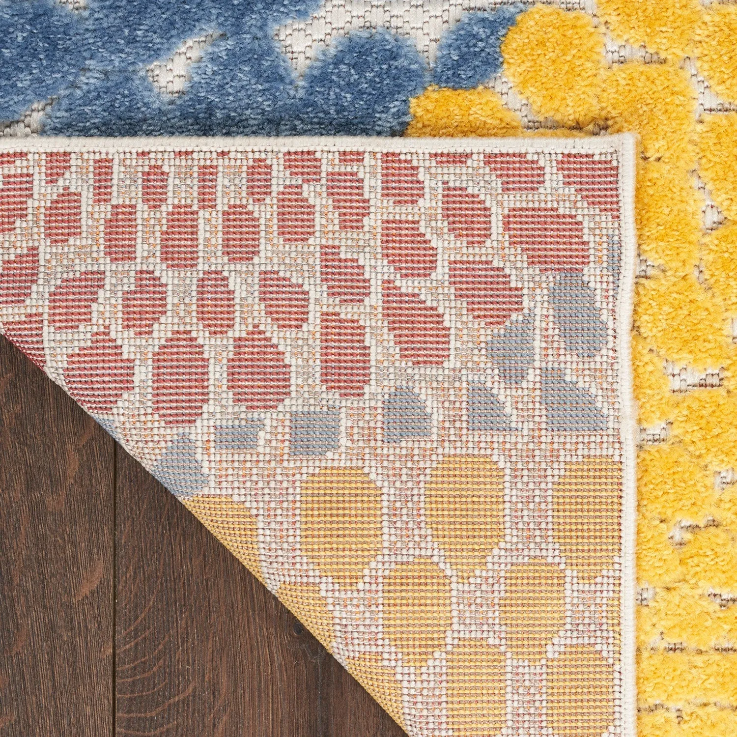 Aloha Multicolor Modern Indoor/Outdoor Rug