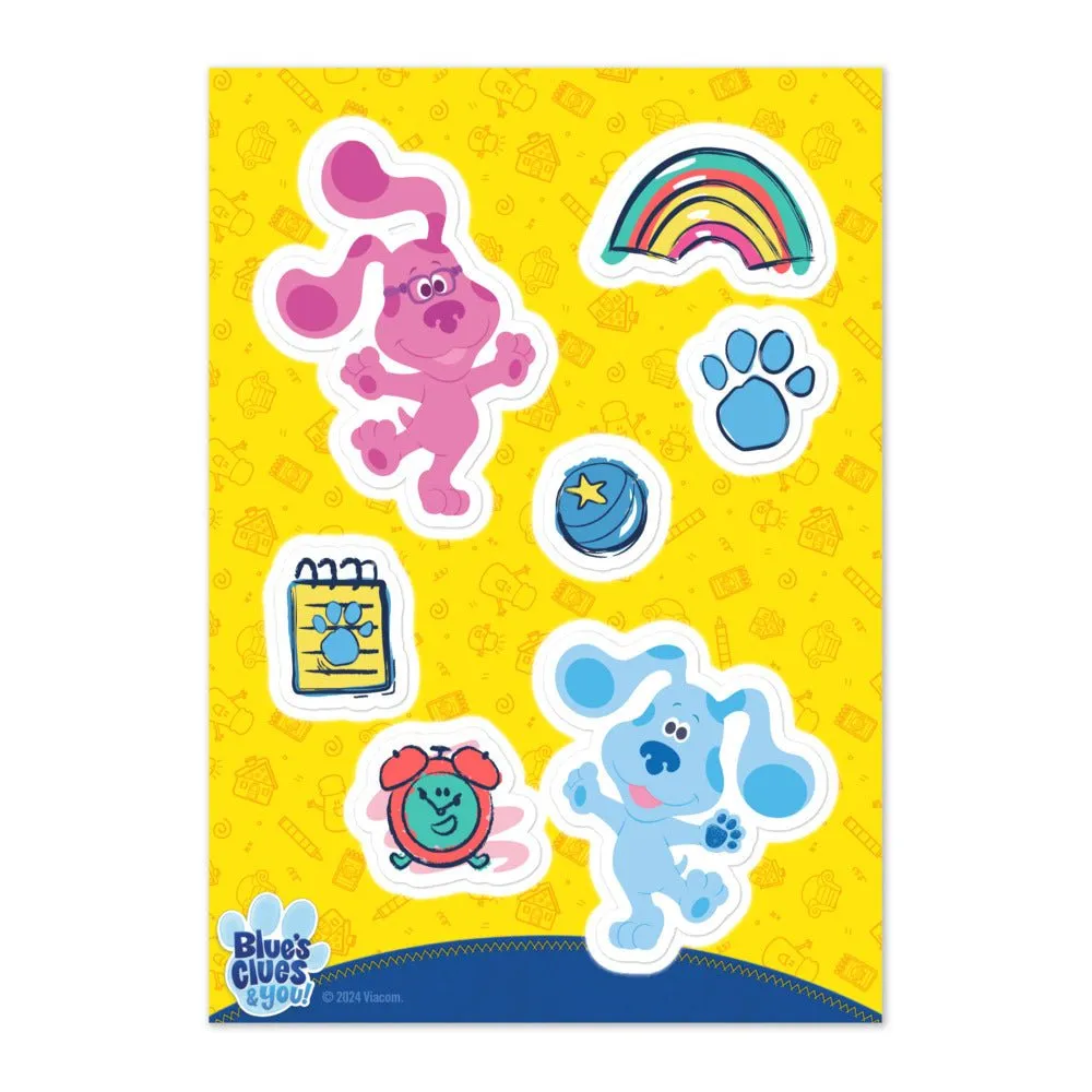 Blue's Clues Icons Sticker Sheet