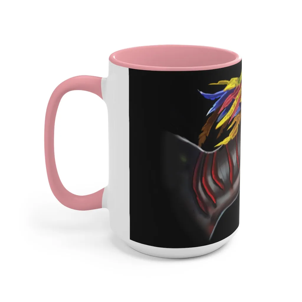Feathered Raptor Accent Mug