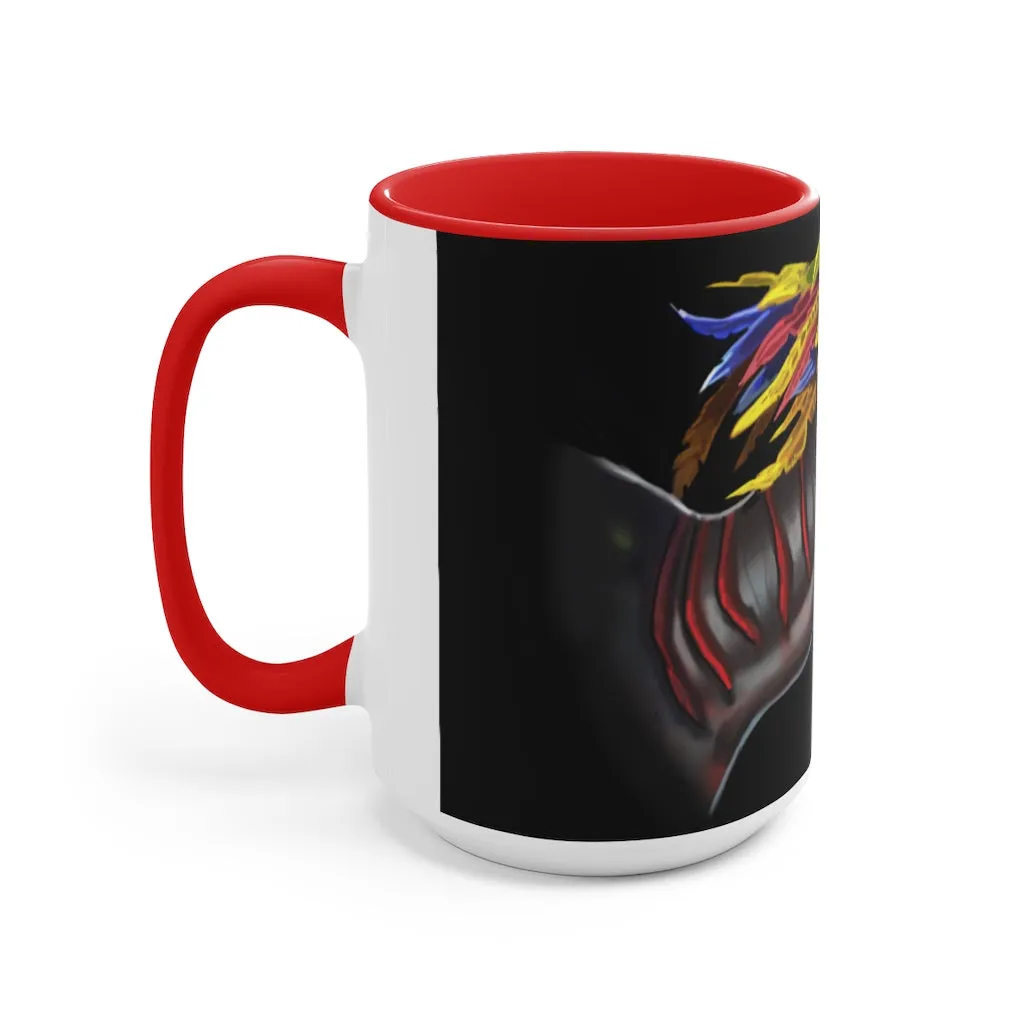 Feathered Raptor Accent Mug