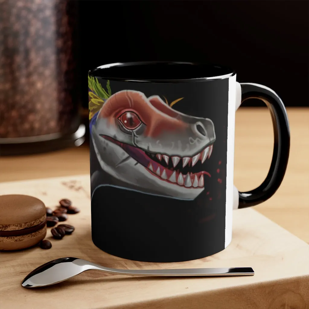 Feathered Raptor Accent Mug
