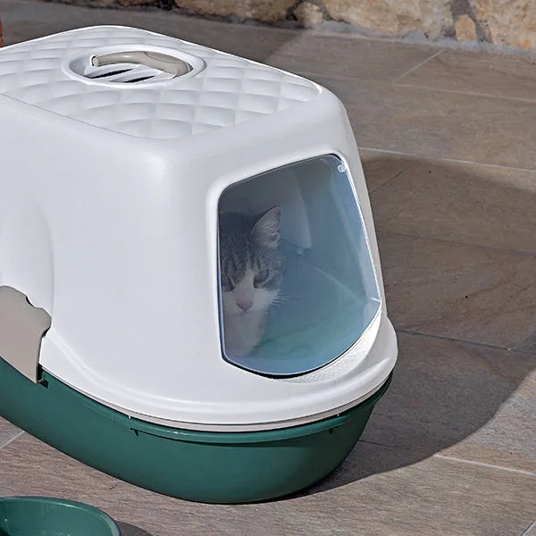 Furba Hooded Cat Litter Tray