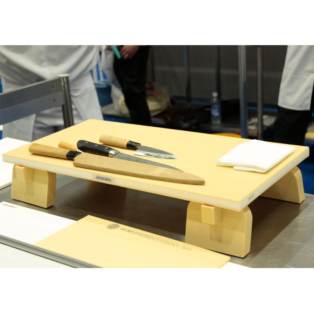 Hasegawa FSR Wood Core Soft Rubber Cutting Board 35.4" x 15.7" x 1" ht