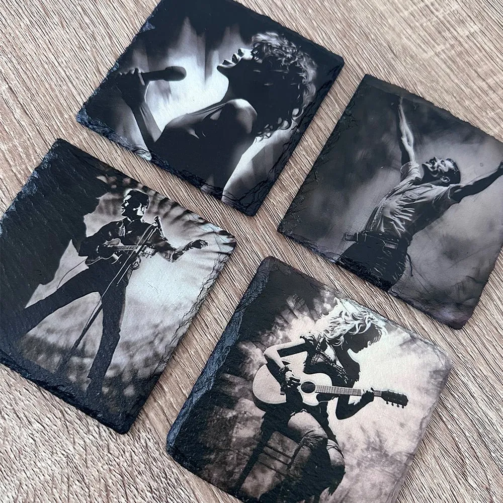 Music Legends Slate Coasters - Dolly Parton