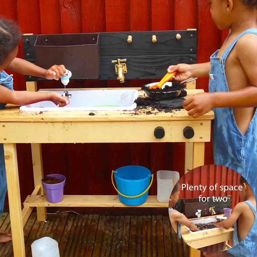 Single Mud Kitchen for Little Masterchefs
